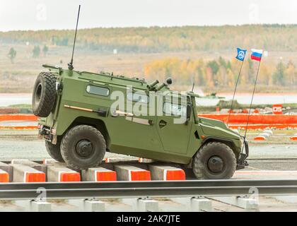 VPK-233115 Tigr-M gepanzertes Fahrzeug Stockfoto