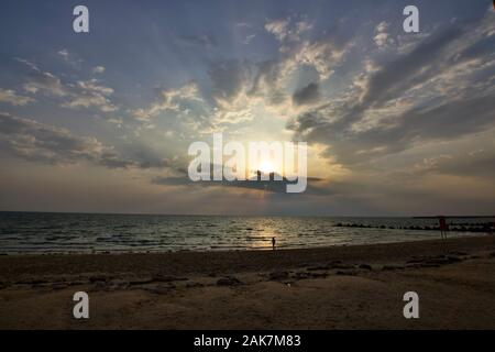 Kuwait sunrise Stockfoto