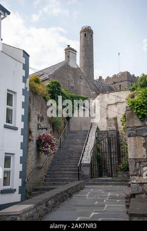 Straßenszene in Kilkenny Irland Stockfoto