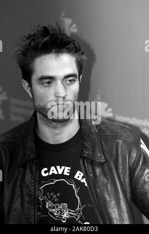 Februar 16th, 2018 - Berlin Robert Pattinson der Damsen photocall während der Berlinale Film Festival besucht. Stockfoto