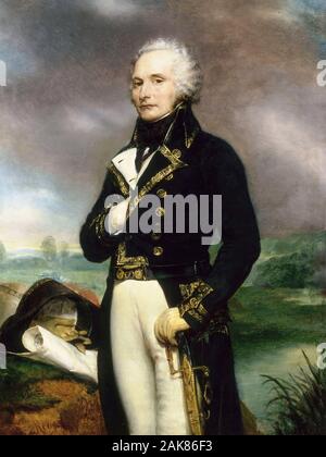 Alexandre-Francois-Marie, Vicomte de Beauharnais, General en Chef de l'Armee Du Rhin (1760-1794) - Georges Rouget, 1834 Stockfoto