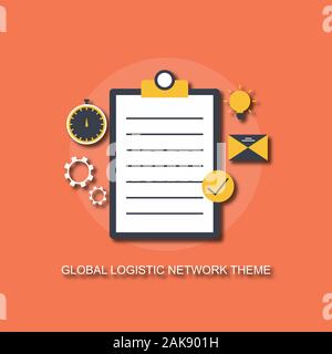 Vektoren Netzwerksicherheit Landing Page. Datenschutz Banner mit flachen Menschen Zeichen und digitale Daten Sichere Website Vorlage Stockfoto