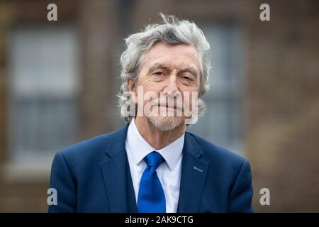 Neu gewählten Sinn Féin MP, Mickey Brady in Westminster, London. PA-Foto. Bild Datum: Mittwoch, 8. Januar 2020. Photo Credit: Dominic Lipinski/PA-Kabel Stockfoto