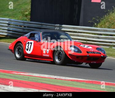 Nic-Strong, Marcos 3000GT, 70er Sport Straße Meisterschaft, historische Straße Sport Meisterschaft, HSCC, historische Sportwagen Club, Snetterton, Juni 2019, ci Stockfoto