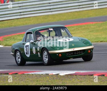 Mervyn Selwyn, Lotus Elan S3, 70er Sport Straße Meisterschaft, historische Straße Sport Meisterschaft, HSCC, historische Sportwagen Club, Snetterton, Juni 2019, Stockfoto