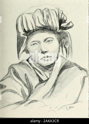 Trans-Himalaya; Entdeckungen und Abenteuer in Tibet. 377. Stockfoto