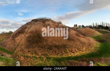 Sandale Schloss, Wakefiled, West Yorkshire Stockfoto