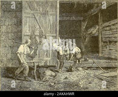 Kunst in Amerika; eine kritische und Historische Skizze. MIRANDA. [DANIEL HUNTINGTON.] amerikanische Maler. Die Pilger, während es kaum begeistert, die uns veranlasst, die wir wonderthat sollte so früh haben eine Kunst als gewissenhafter und cleveras Diese produziert. Das Porträt der roten Jacke, und die aufwändige Lackierung calledTaking den Schleier, sind auch Werke von beschlossen, Verdienst. Genießen Sie ein sereneold Alter, der verehrten Maler überlebt doch noch seinen Pinsel schwingt, andannually ausstellenden anrechenbare Bilder in der Akademie. Eine Überraschung. [WILLIAM SIDNEY MOUNT.] In den Werken der Abbildung - Maler wir gesprochen haben Stockfoto