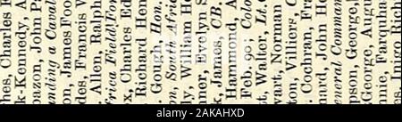 Die neuen jährlichen Armee Liste, Milizen und yeomanry Kavallerie Liste. ". §&Gt; ;. 5B £ S^3: ai3; § ein s? ;: - £ - kamt! I-g £ j | | | L | Rill | | | j ICS S-i Mi - "a,^K^; ? - T.S.-3 Fi?s=L* • = C.=?--==. r  ^* -.-^ s rr Ein oo°o^C - © 3^3=-a © © colonels. 18.-21. Stockfoto