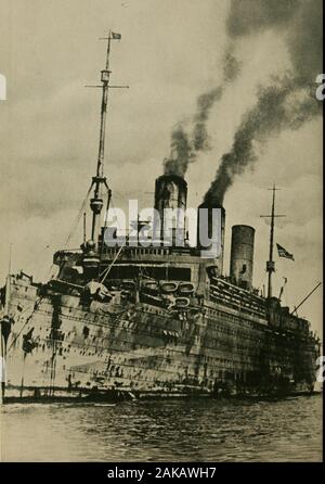 Geschichte Der USSLeviathan, Cruiser und Transport Kräfte, United States Atlantic Fleet. Geschichte der U.S.S. LEVIATHAN CRUISER UND TRANSPORT FORCESUNITED STATES ATLANTIC FLEEThistoryofusslevi 00 Levi Stockfoto