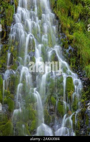 Blick auf Panther fällt, Skamania County, Washington, USA Stockfoto