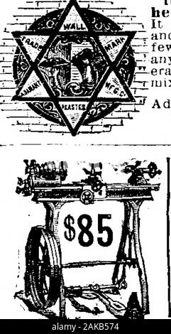 Scientific American Band 65 Nummer 20 (November 1891). Kosten von $ 40 je. Wenn kompliziert werden die Kosten ein wenig mehr werden. Für fullinstructions Adresse Munn & Co., 361 Broadway, New York. Andere ausländische Patente kann auch bezogen werden. lyCdperiteemenf*. Inside Seite, jedem Einfügen - Zurück Seite, jedes Einfügen? E. (iencsce St., Syracuse, N.Y.. Stockfoto