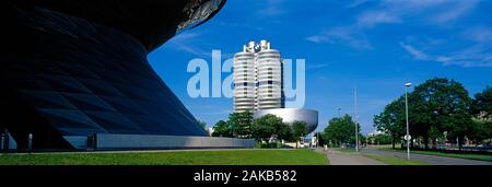 BMW und BMW Welt, München, Bayern, Deutschland Stockfoto