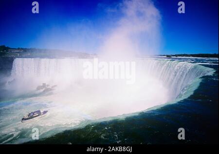 Landschaft mit Blick auf den Niagara Falls, Ontario, Kanada Stockfoto