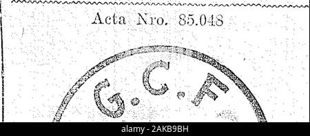 Boletín Oficial de la República Argentina 1922 1 ra sección. Stockfoto