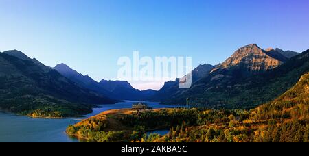 Prince Of Wales Hotel, Waterton Lakes National Park, Alberta, Kanada Stockfoto