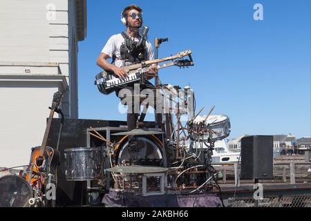 San Francisco, Kalifornien - 27. August 2019: Lone Ranger Sound am Fisherman's Wharf, San Francisco, Kalifornien. Stockfoto