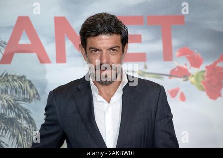 Pierfrancesco Favino Teilnahme am Fotoshooting von Hammamet in Rom Stockfoto