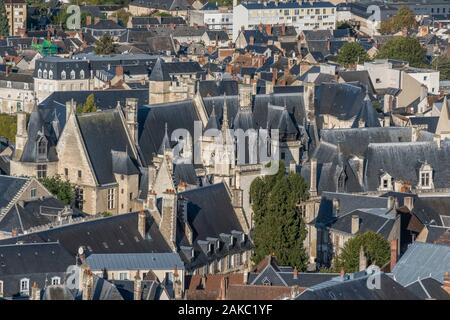 Frankreich, Cher, Bourges, Jacques Coeur Palace Stockfoto