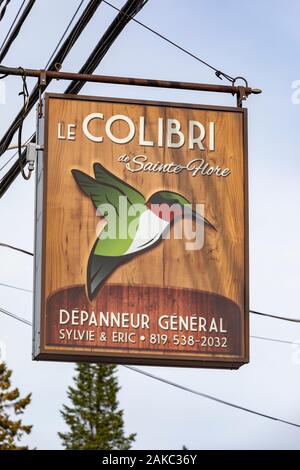 Kanada, Provinz Quebec Shawinigan Mauricie Region, Stadt, Sainte-Flore, Le Colibri Convenience Store Stockfoto