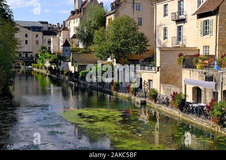 Frankreich, Jura Dole, Gerber Canal, Museum und Geburtshaus von Louis Pasteur Stockfoto