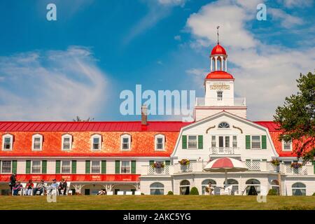 Kanada, in der Provinz Quebec, North Shore, Saguenay Fjord, Tadoussac, Tadoussac Hotel Stockfoto