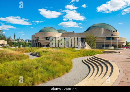 Kanada, Quebec Provinz, Outaouais region, Gatineau, Das Kanadische Museum der Geschichte Stockfoto