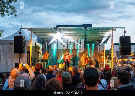 Kanada, Quebec Provinz, Stadt von Levis, Jazz Festival Stockfoto