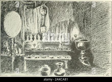 Trans-Himalaya; Entdeckungen und Abenteuer in Tibet. ve in den Beziehungen. Sie glauben, dass eine der theways des Heils Manasarowar vorbei. Sie arealways hoffnungsvoll, und das ist eine feine Sache für die Armen pilgrimson das Antlitz der Erde. Sie starrte mit Staunen auf unser Boot, die vom Ufer durch leistungsstarke Anschläge perhapswith wasdriven, neidischen Augen, für viele mich danach gefragt, um letthem mit mir gehen, damit sie für den Rest des theirlives zurück zu der Zeit, wenn Sie auf thesacred Wellen geschwommen. Der See lag glatt und noch immer, aber bei der ersten klingende-Station (115 Fuß), die la Stockfoto