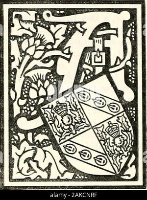 Die Scots peerage; Edition der Wald von Sir Robert Douglas's peerage of Scotland gegründet; mit einer historischen und genealogischen Konto des Adels von, dass Königreich. Rebel forbeing Alongwith der Earl und Coun-tess von Atholl in einem raidagainst Walter Leslie von Moircleuch, Takenprisoner und schloss in der Oastle:^ Und es gibt otherreferences zu ihm nach 1612. Es wird gesagt, anscheinend auf der Autorität der Macfarlane, dass George Leslie war zweiten Sohn von George Leslie, erste Laird von Drummuir, Whowas der dritte Sohn von Alexander Leslie, Erste von Kininvie, Seco Stockfoto