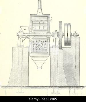 Offizielle Dokumente, die aus der Abteilung und andere Berichte an den Gouverneur, Senat und Repräsentantenhaus von Pennsylvania. Nr. 4. TUBE MILL.. Nr. 5. Kugelmühle. Stockfoto