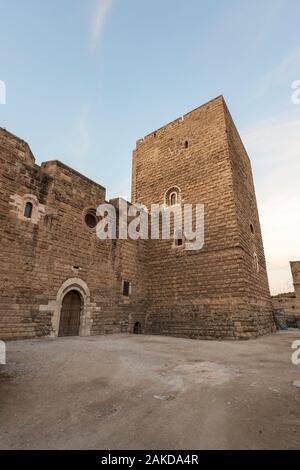 Schwäbische Schloss oder Castello Svevo in Bari, Apulien, Italien Stockfoto