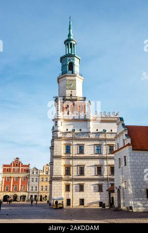 Rathaus in Posen, Polen Stockfoto