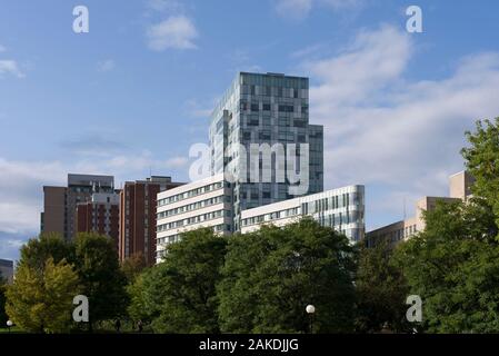 Universität von Ottawa ist die grösste zweisprachige Universität der Welt. Im Herzen von Kanada's Hauptstadt Ottawa liegt. Stockfoto