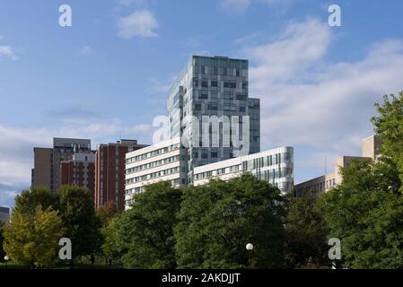 Universität von Ottawa ist die grösste zweisprachige Universität der Welt. Im Herzen von Kanada's Hauptstadt Ottawa liegt. Stockfoto