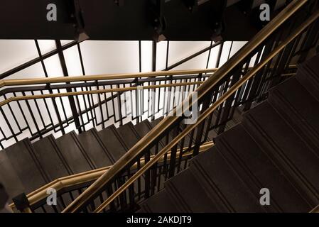 Kanadische Parlament Gebäude Interieur. Das Parlament von Kanada hat architektonische Elemente der nationalen symbolischer Bedeutung. Stockfoto