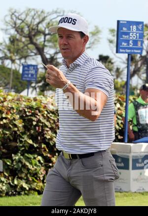 Honolulu, Hawaii, USA. Januar 8, 2020 - Mark Wahlberg während der Pro-AM im Sony geöffnet an der Waialae Country Club in Honolulu, HI Michael Sullivan/CSM Credit: Cal Sport Media/Alamy leben Nachrichten Stockfoto