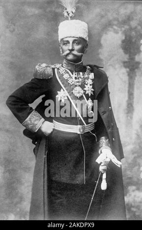 König Peter I. von Serbien, um 1914 Stockfoto