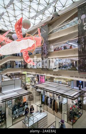 Januar 2020, Ginza sechs Fashion Mall Department Store in Ginza Tokyo, Japan. Stockfoto