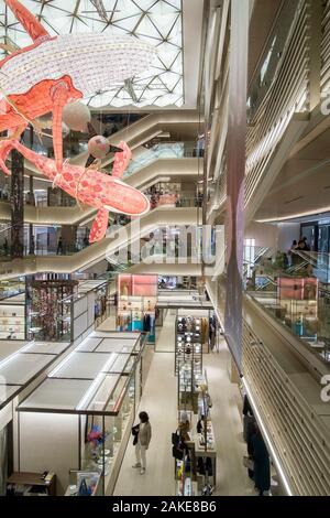 Januar 2020, Ginza sechs Fashion Mall Department Store in Ginza Tokyo, Japan. Stockfoto