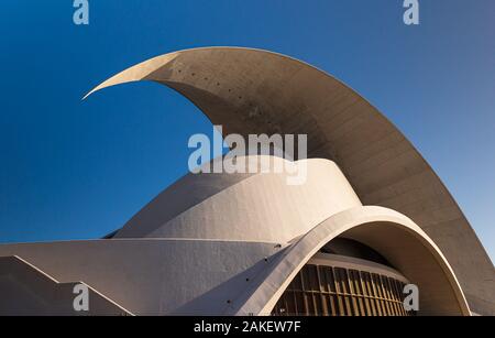 Die berühmte Oper Concert Hall, der Heimat des Orquesta Sinfonica de Tenerife Stockfoto