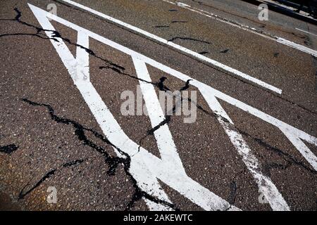 Straße in Japan Stockfoto