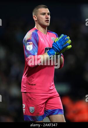 West Bromwich Albion Torhüter Sam Johnstone Stockfoto