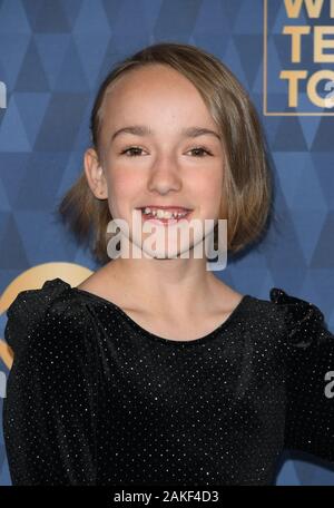 Passadena, Ca. 8 Jan, 2020. Marlow Barkley, an das ABC des Fernsehens Winter Presse Tour 2020 im Langham Huntington in Pasadena am 8. Januar 2020. Credit: Faye Sadou/Medien Punch/Alamy leben Nachrichten Stockfoto