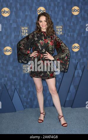 Passadena, Ca. 8 Jan, 2020. Gast, an das ABC des Fernsehens Winter Presse Tour 2020 im Langham Huntington in Pasadena am 8. Januar 2020. Credit: Faye Sadou/Medien Punch/Alamy leben Nachrichten Stockfoto