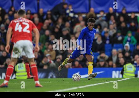 5. Januar 2020, Stamford Bridge, London, England; Emirates FA Cup, Chelsea v Nottingham Forest: Callum Hudson-Odoi (20) von Chelsea Credit: Romena Fogliati/News Bilder Stockfoto