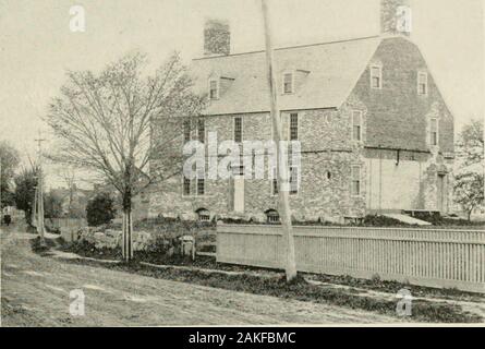 'Am Ufer des Mystic;" eine historische Festspiele unter der Schirmherrschaft der Medford historische Gesellschaft und die persönliche Ausrichtung von Miss Margaret McLaren eifrig.. . JOHN BROOKS. 3 orn in Medford, Mai, 1752 starb, März 1st, 1825 Gouverneur von Massachusetts sieben Jahre. &Gt;,?. CRADOCK HAUS - 1634. T| EDFORD im Juni 1630 vereinbart wurde, durch eine Loslösung der /*?! Kolonisten, die in Salem unter der Führung von JohnWinthrop, Suffolk, Essex kam, und Lincolnshire in England. Die Abrechnung der Stadt wurde unter der unmittelbaren Aufsicht ofGovernor Matthew Cradock, der vorgeschlagenen Ox theB zu schaffen Stockfoto