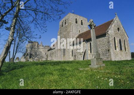 St Stephen's Church, Lympne, Kent, England, Großbritannien Stockfoto