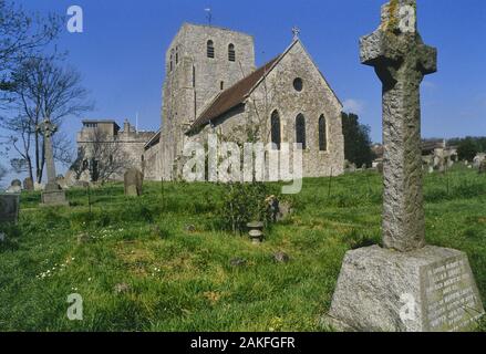 St Stephen's Church, Lympne, Kent, England, Großbritannien Stockfoto