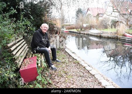 Berlin, Deutschland. 30 Dez, 2019. Peter Meyer, Keyboarder der Puhdys, in einem dpa-Interview. Quelle: Jörg Carstensen/dpa/Alamy leben Nachrichten Stockfoto